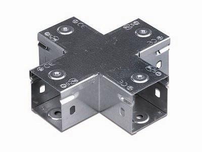 Ответвитель горизонтальный Х-образный 50х50, глухой фото 1