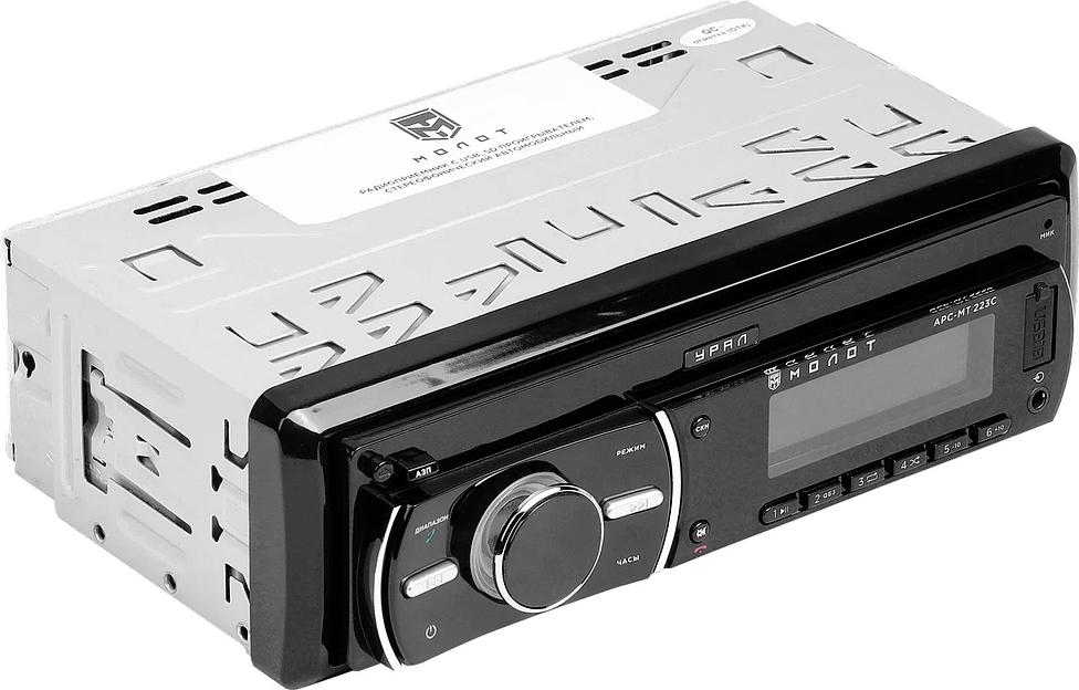 Автомагнитола Ural Молот АРС-МТ 223С 1DIN 4x25Вт (МОЛОТ АРС-МТ 223С) фото 5