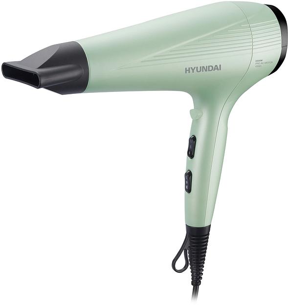 Фен Hyundai H-HDI0766 2200Вт оливковый фото 1