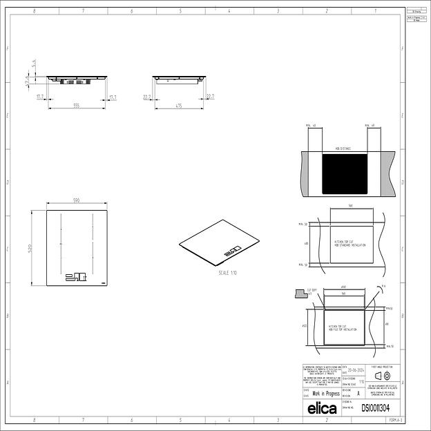 Индукционная варочная панель ELICA ELICA Ratio Connex 603 Plus/PRF0199854 фото 3