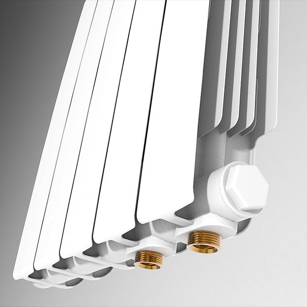 Биметаллический секционный радиатор Теплоприбор БР1-500НП фото 3