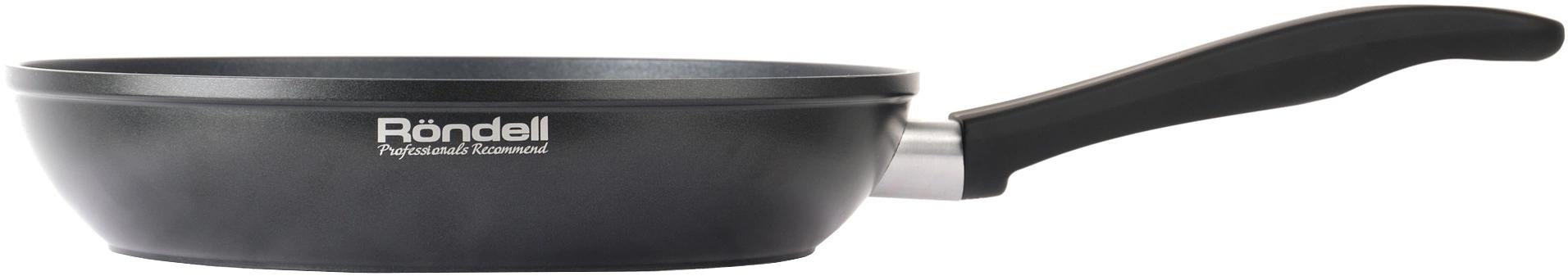 Сковорода Rondell Invictus RDA-1522 круглая 28см покрытие: Xylan Plus ручка несъемная (без крышки) черный фото 2