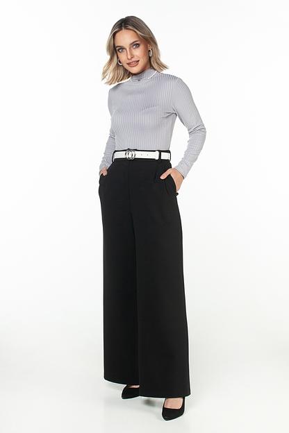 Брюки палаццо  TR_035/BLK  фото 4