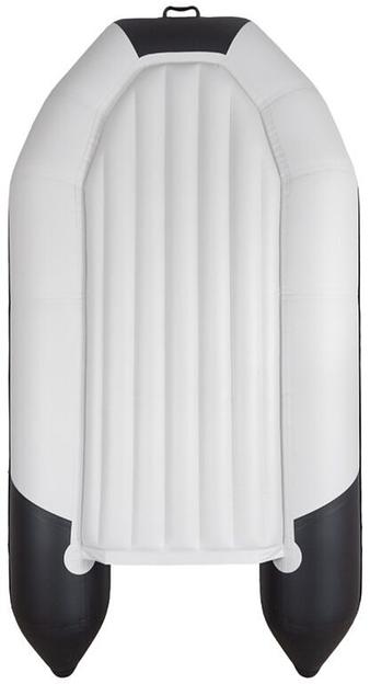 Лодка Таймень NX 2800 НДНД, 2800*1420*400 мм., цвет: серый-черный фото 2