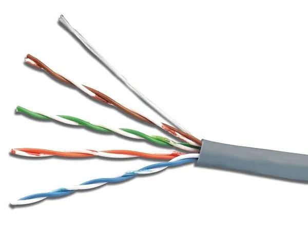 Витая пара UTP 4 пары AWG 24 категория 5е внутренняя Cu Premium фото 1