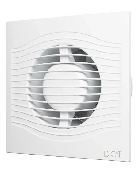Вентилятор вытяжной с обратным клапаном Era DiCiTi серии SLIM - SLIM 4C - 100 мм фото 1