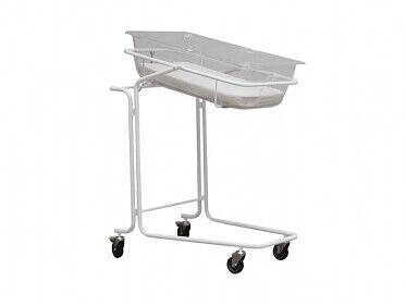 Кровать-тележка для новорожденных, прозрачное оргстекло, 980х590 мм фото 1