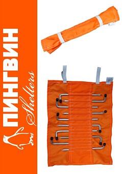 Колышки для палатки «Пингвин» (8-280 мм) 10 шт. опт фото 1