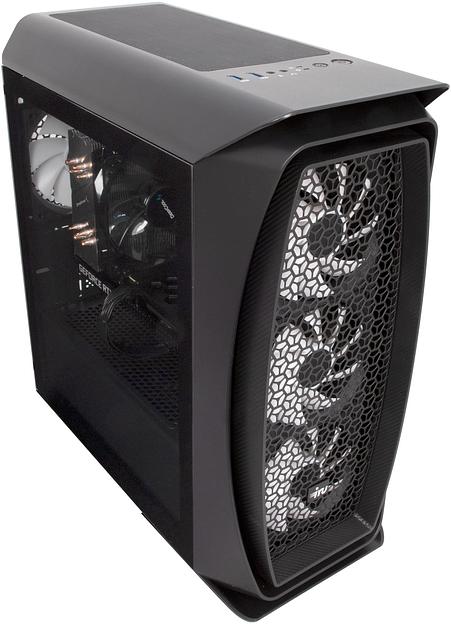 ПК IRU Game 520B5GMA MT Ryzen 5 5600X (3.7) 16Gb SSD1Tb RX 6700XT 12Gb Free DOS GbitEth 700W черный (1989322) фото 5