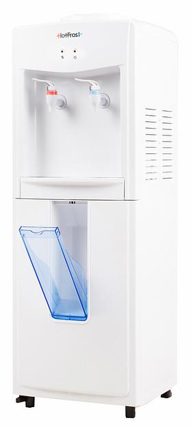 Кулер Hotfrost V118F напольный внутр.труб. белый фото 3