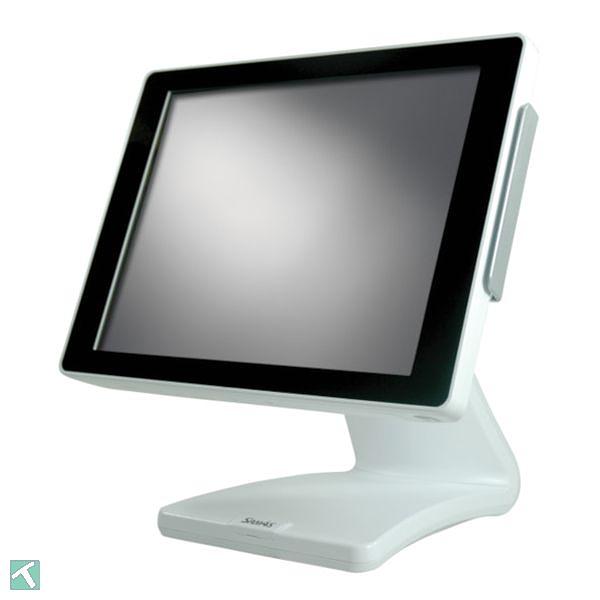 Sam4s SPT-S260 - POS-терминал моноблок белый. 15“ сенсорный емкостной безрамочный экран, 4Gb, SSD, MSR, Celeron N3160 фото 1