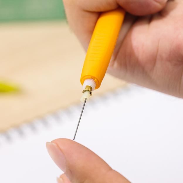 Набор карандашей мех. Deli EU60200-P Scribe 0.5мм трехгран. пластик ассорти дисплей (36шт) ластик фото 8