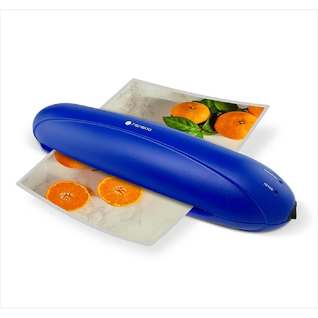 ГЕЛЕОС Ламинатор ЛМ A4 Радуга синий, А4, 2х150 (пленка 75-150мкм), 250 мм/мин, 2 вала, пласт. корпус, мах толщина 0,6мм фото 1