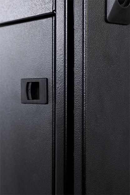 Шкаф серверный ЦМО ШТК-СП-48.8.12-48АА-9005 48U 800x1190мм пер.дв.перфор. 2 бок.пан. 1350кг черный фото 9