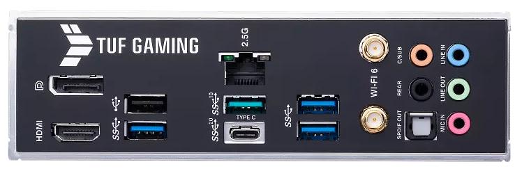 Материнская плата ASUS TUF GAMING B660-PLUS WIFI D4, LGA1700, B660, 4*DDR4, HDMI+DP, CrossFireX, SATA3 + RAID, Audio, Gb LAN, USB 3.2*8, USB 2.0*4, COM*1 header (w/o cable), ATX; 90MB1920-M0EAY0 (TUF GAMING B660-PLUS WIFI D4) фото 4