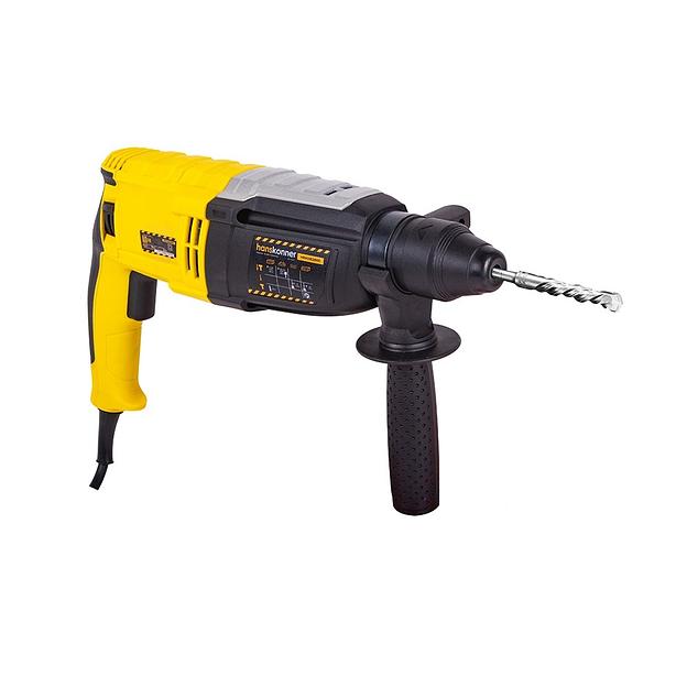 Hanskonner HRH0828REC Перфоратор { 850 Вт, 3 реж, 3.2 Дж,0-4800 уд/м, 0-1100 об/м, быстр.патрон } фото 1