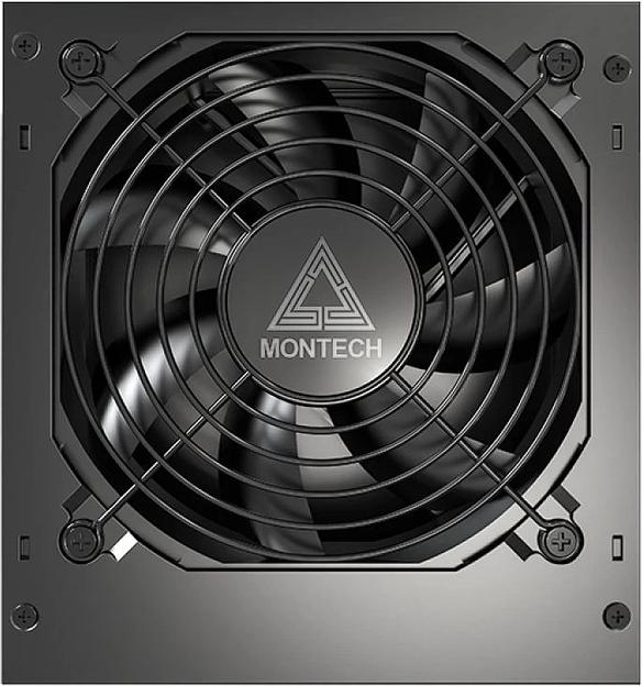 Блок питания Montech ATX 550W APX 550 80 PLUS WHITE (20+4pin) APFC 120mm fan 6xSATA Cab Manag RTL фото 1