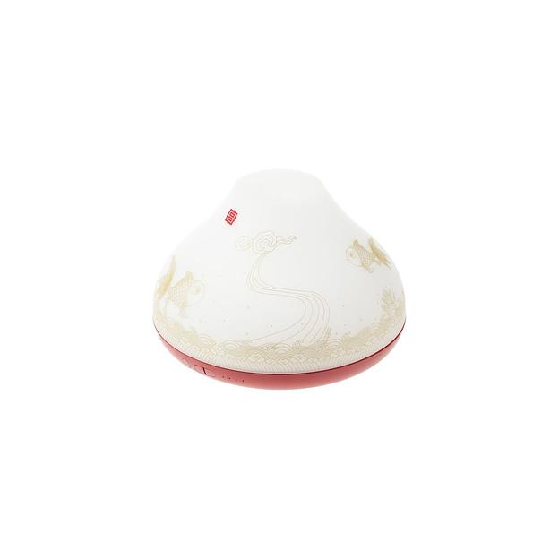 Увлажнитель воздуха ультразвуковой SOLOVE H7FC, 0.5л, белый/красный фото 1