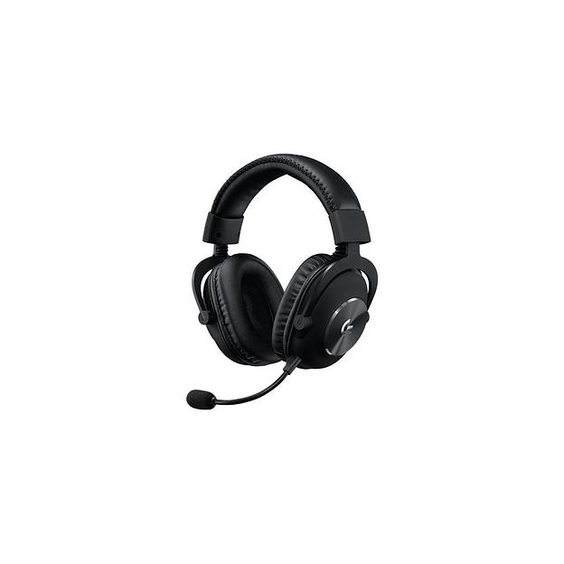 Гарнитура игровая Logitech G Pro X Lightspeed, для компьютера и игровых консолей, мониторные, радио, черный [981-000907] фото 1