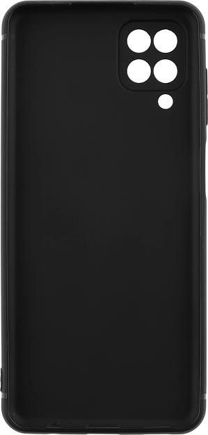 Чехол (клип-кейс) BoraSCO для Samsung Galaxy A12 черный (матовый) (39790) фото 2