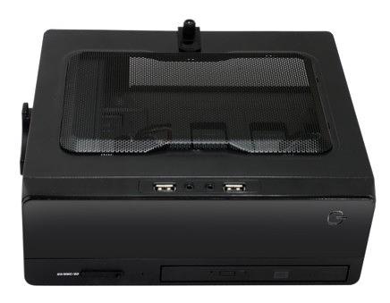 Корпус Slim Case Powerman EQ101BK PM-200ATX 2*USB 3.0,Audio, miniATX (6117414) фото 2