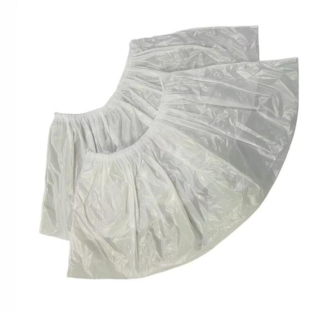 Бахилы особо прочные белые 35 мкм, 1000 пар опт фото 1