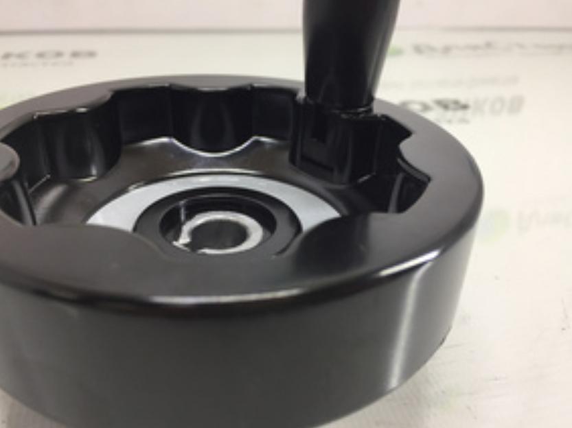 Штурвал бакелитовый со складной ручкой 125 мм ОПТ фото 3