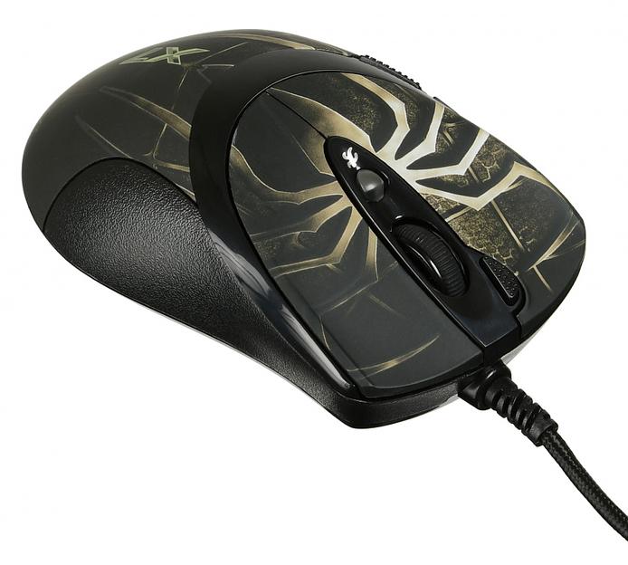 Мышь A4Tech Oscar Editor XL-747H коричневый/рисунок лазерная (3600dpi) USB2.0 (6but) фото 8