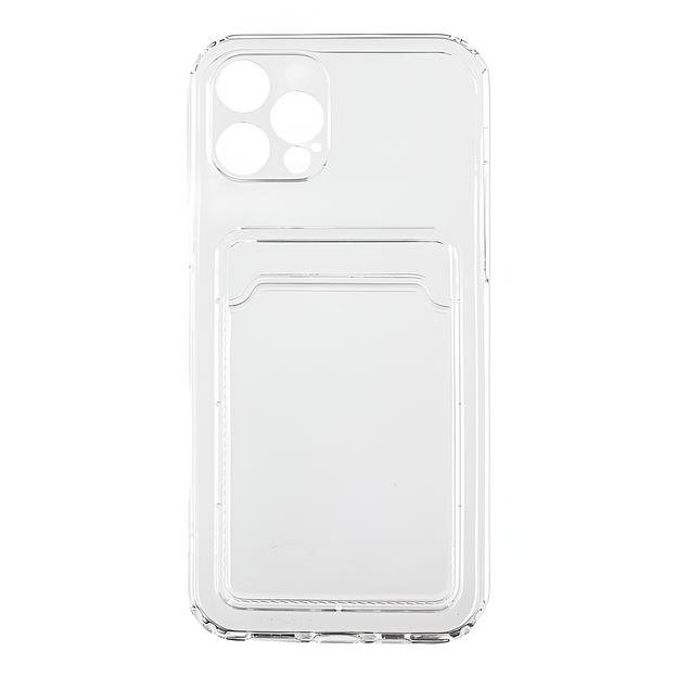 Силиконовый чехол для iPhone 12 Pro, карман для карт ОПТ фото 1