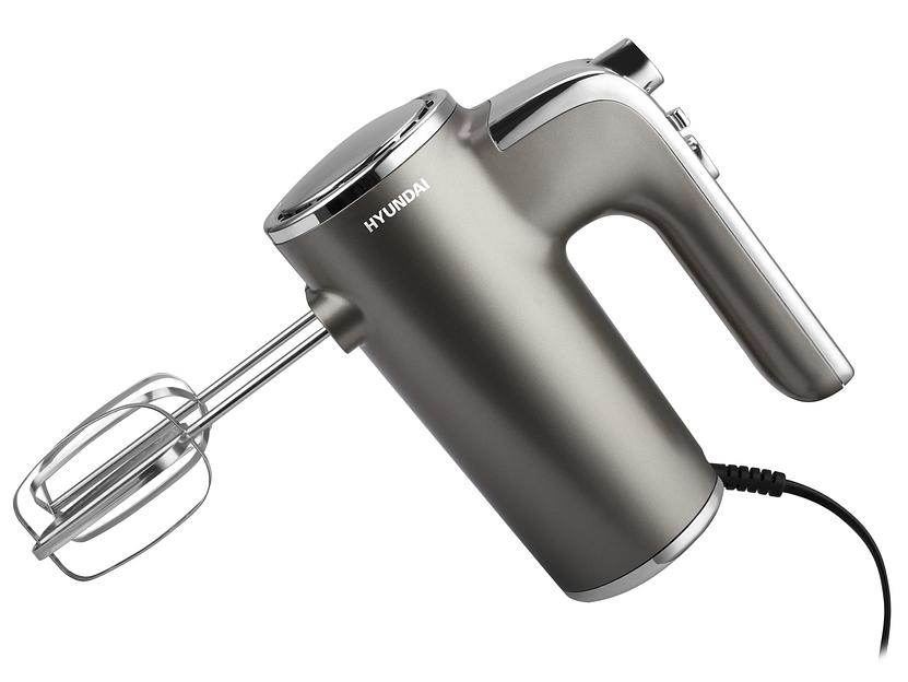 Миксер ручной Hyundai HYM-H5691 600Вт серебристый фото 1