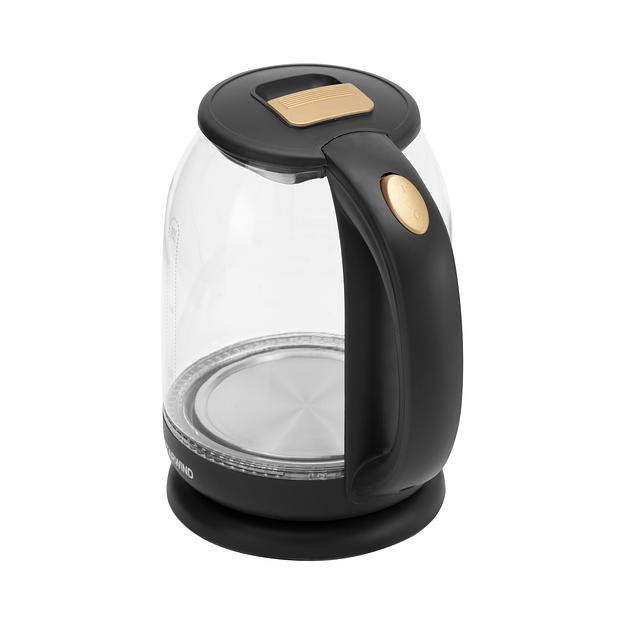 Чайник электрический Starwind SKG1052 1.8л. 1500Вт коричневый/бронзовый (корпус: стекло) фото 5