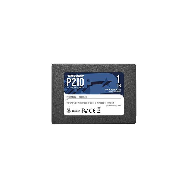 SSD накопитель Patriot P210 P210S1TB25 1ТБ, 2.5", SATA III, SATA фото 1