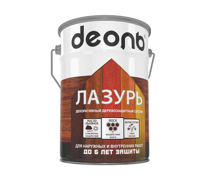 Лазурь полуглянцевый ДЕОЛЬ Бук 2,7 л фото 1