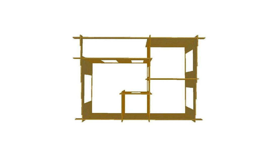 Дом 5400×7300 мм, 39 м² под заказ фото 4