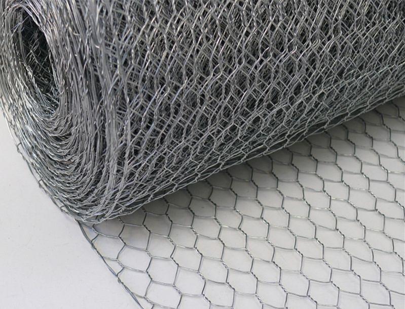 Сетка крученая габионная оцинкованная (ОЗ), размер ячейки 60×80×2.2 мм опт фото 1