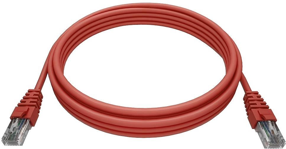 Патч-корд NTSS NTSS-PC-UTP-RJ45-5e-0.15-LSZH-RD NTSS-PC-UTP-RJ45-5E-0.15-LSZH UTP RJ-45 вил.-вилка RJ-45 кат.5E 0.15м красный LSZH (уп.:1шт) фото 3