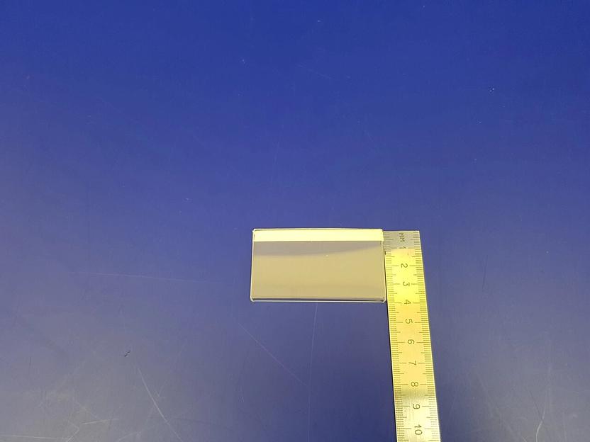 Карман пластиковый для прилавков или витрин (70х40мм.) фото 2