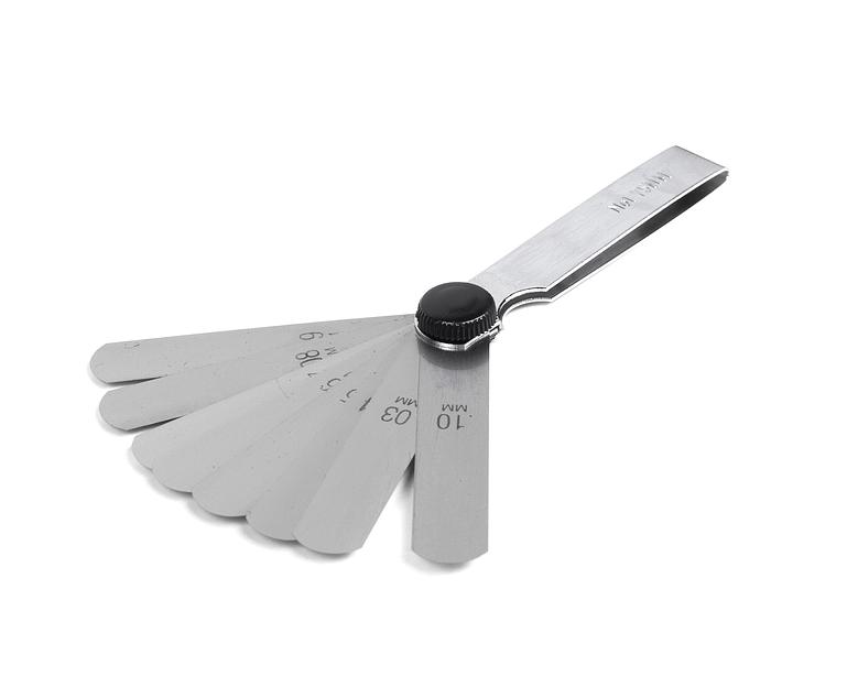 Набор щупов N1 0,03-0,1 L= 70 8шт. (шаг 0,01) к кал. с поверкой фото 2