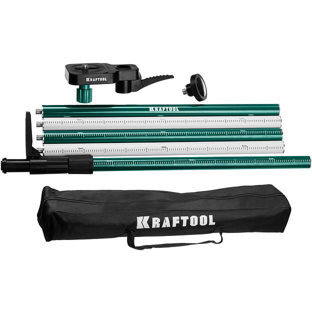 KRAFTOOL ТР 36, 25-360 см, наборная, элевационная распорная штанга-штатив (34823) фото 6