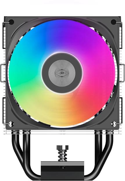 Устройство охлаждения(кулер) PcCooler R400 ARGB Soc-AM5/AM4/1200/1700/1851 черный 4-pin Al+Cu 180W Ret (R400-BKAWYX-US) фото 2