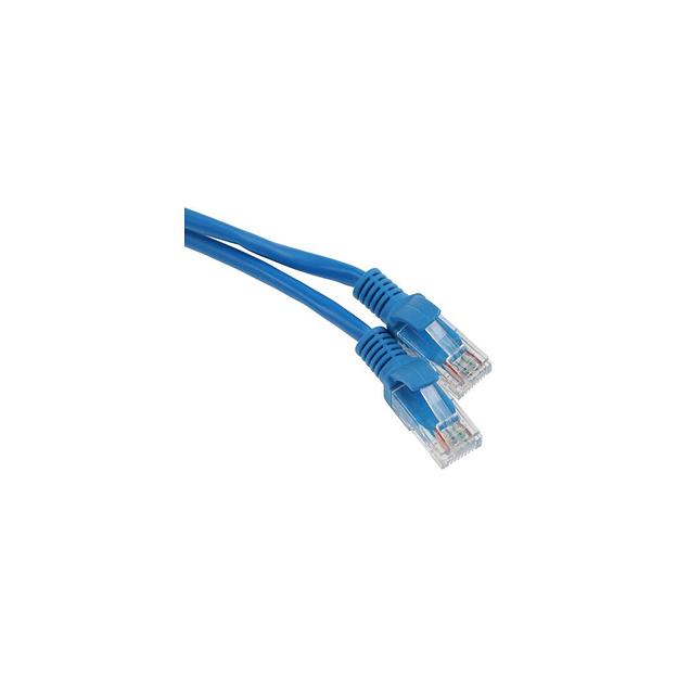 Патч-корд PREMIER PP12-7.5M/B литой (molded), UTP, кат.5E, 7.5м, 4 пары, 26AWG, алюминий омедненный, многожильный, синий фото 1