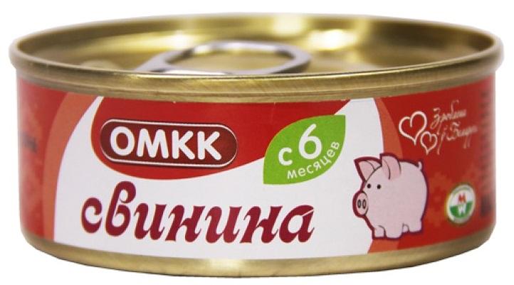 Детское питание Свинина, ОМКК, 100 гр, опт фото 1