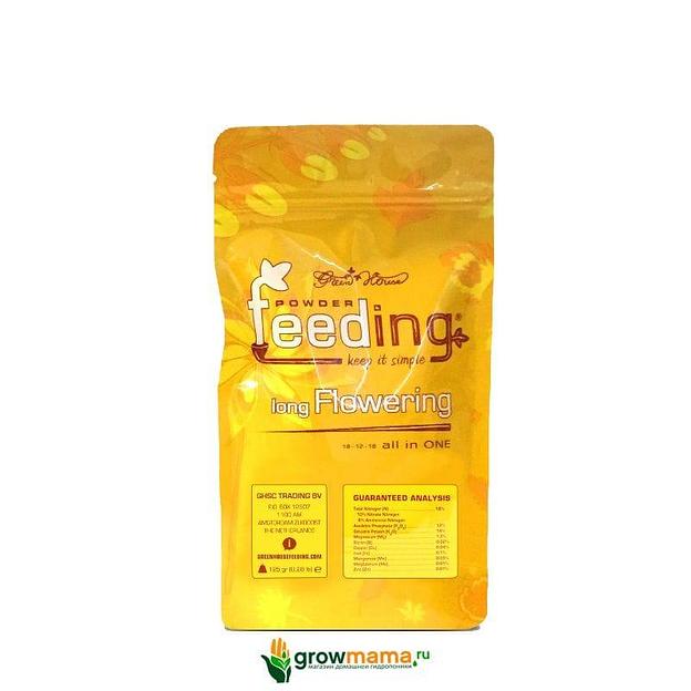 Удобрение Green House Powder Feeding  long Flowering 125 гр фото 1