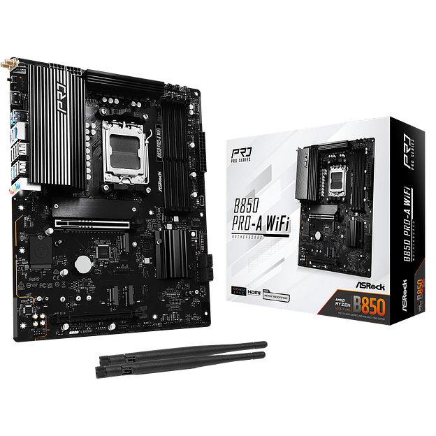 Материнская плата ASRock B850 PRO-A WIFI, фото 1