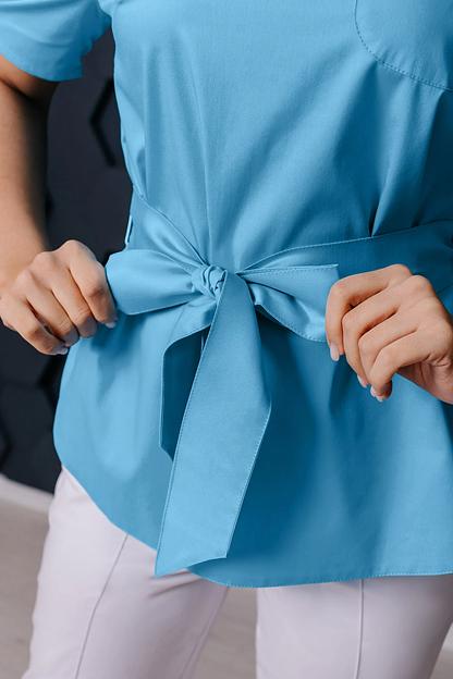 Блуза медицинская женская VF3-80-04-1, 11F+0F, опт фото 2