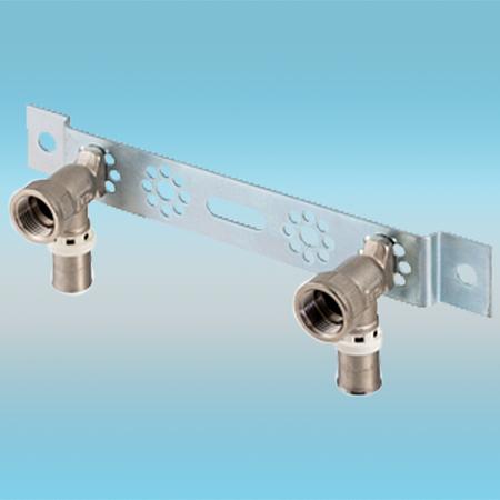 Монтажная планка с водорозетками пресс ø 16х1/2 фото 1