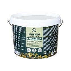 БИОЗАЩИТА антисептик для дерева в виде геля (под масло) - 10 л. фото 1