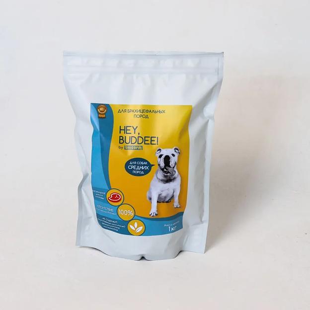 Сухой корм для взрослых собак брахицефальных пород, суперпремиум, с говядиной и рисом, 1 кг фото 5