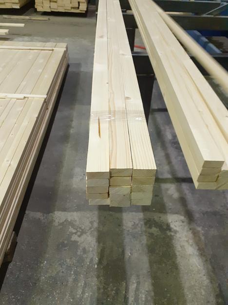 Рейка строганная 30х45 (ель, сосна) сорт АВ фото 2
