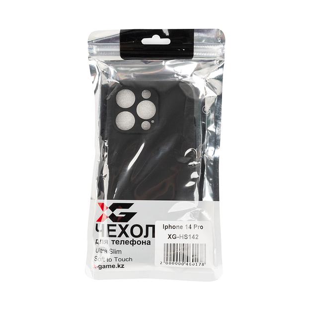 Чехол для телефона X-Game XG-HS142 для Iphone 14 Pro Силиконовый Чёрный фото 3